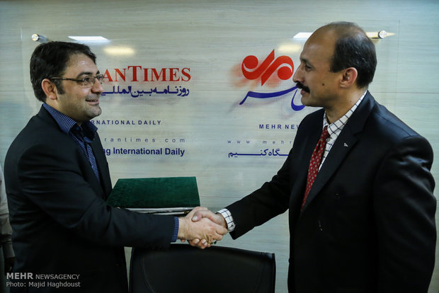 بازدید هیات رسانه ای پاکستانی از خبرگزاری مهر 