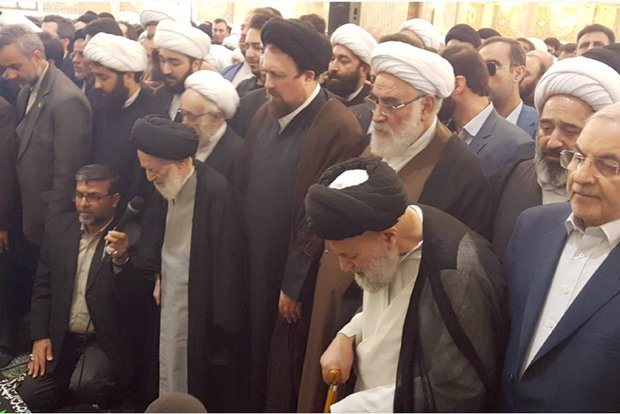 تشییع آیت الله شاه آبادی