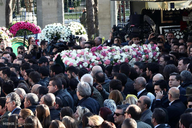 ترک جہاز کے حادثے میں ہلاک ہونے والوں کی تشییع جنازہ