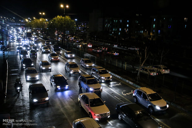 ترافیک پر حجم و روان در محورهای هراز و فیروزکوه