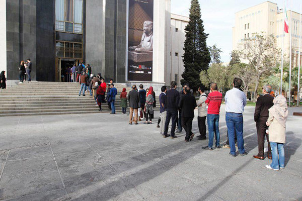 تعداد بازدیدکنندگان موزه لوور در تهران از ۱۵ هزار نفر گذشت