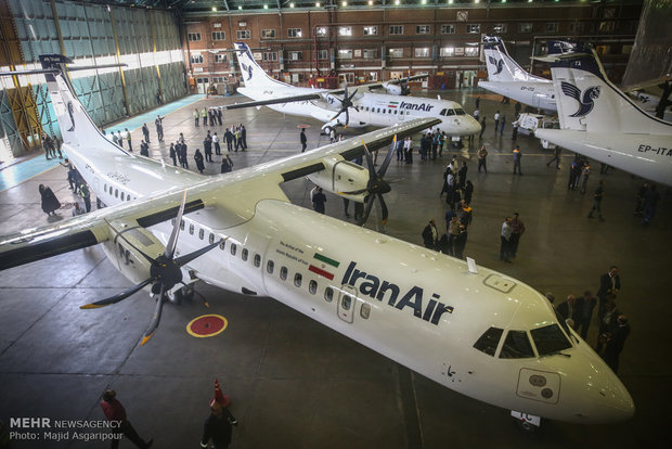 نوسازی ناوگان هواپیمایی کشوری با ورود هواپیماهای ATR ادامه پیدا کرد.