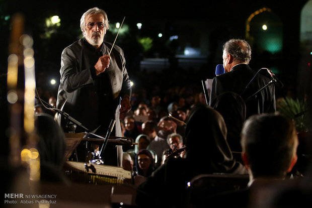 کنسرت ارکستر سمفونیک به رهبری فریدون شهبازیان و خوانندگی علی اصغر شاه زیدی