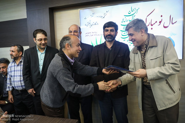 جشن پایان سال پرسنل خبرگزاری مهر و روزنامه تهران تایمز