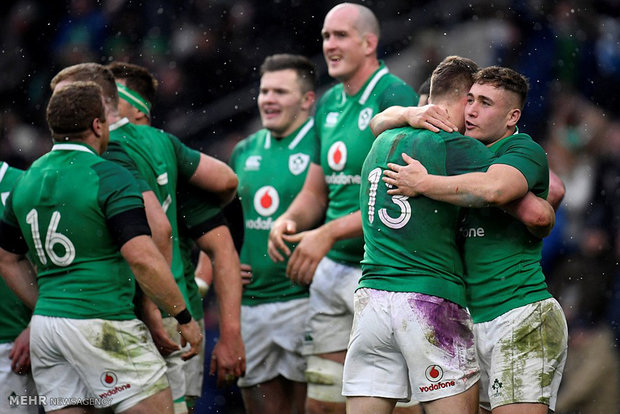 دیدار تیم های راگبی انگلیس و ایرلند‎