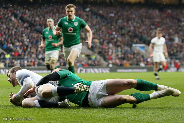 دیدار تیم های راگبی انگلیس و ایرلند‎