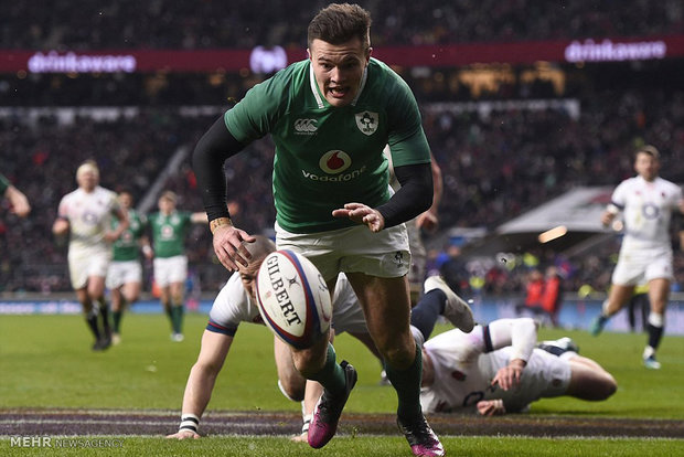 دیدار تیم های راگبی انگلیس و ایرلند‎