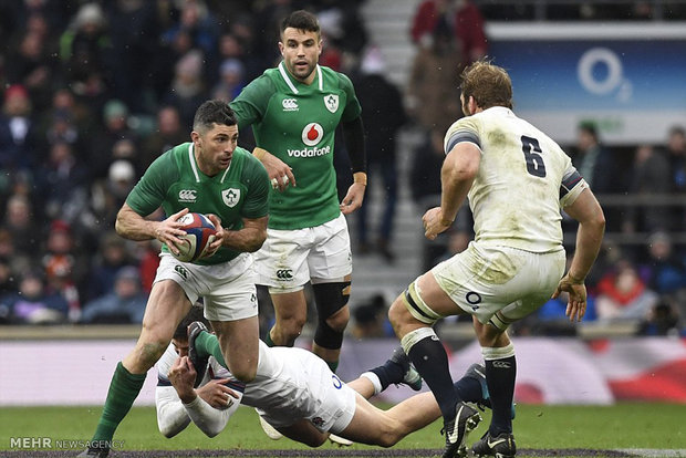 دیدار تیم های راگبی انگلیس و ایرلند‎