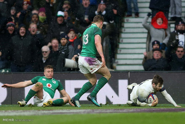 دیدار تیم های راگبی انگلیس و ایرلند‎