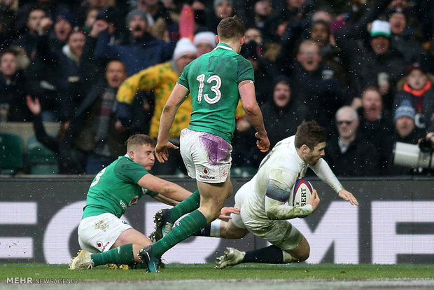 دیدار تیم های راگبی انگلیس و ایرلند‎