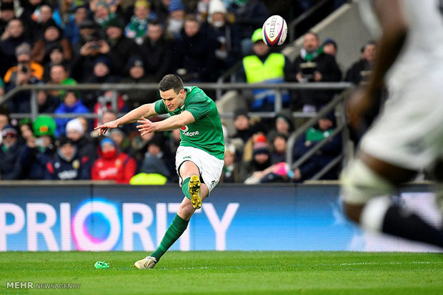 دیدار تیم های راگبی انگلیس و ایرلند‎