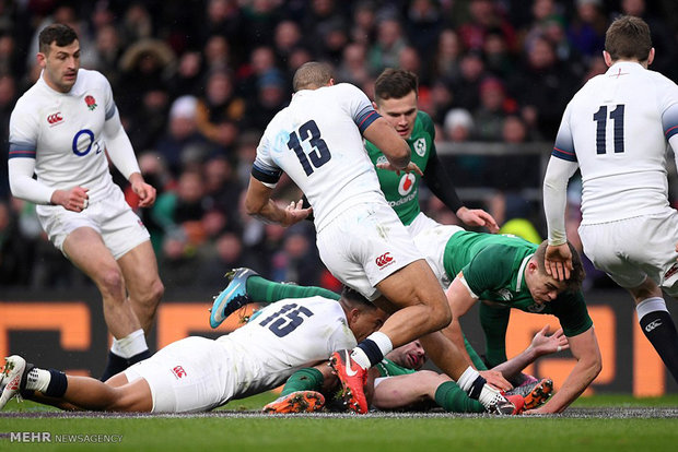 دیدار تیم های راگبی انگلیس و ایرلند‎