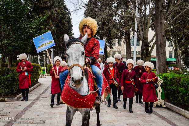 جشنواره نوروزخوانی اقوام ساکن در گرگان