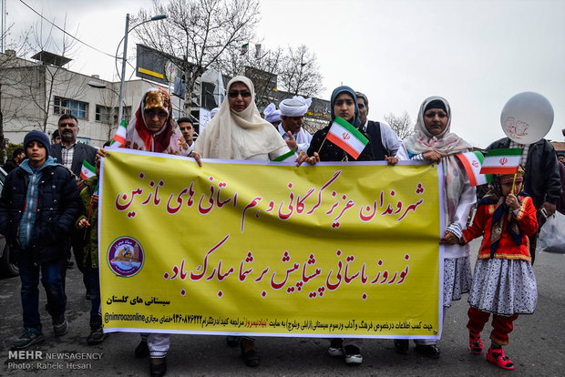جشنواره نوروزخوانی اقوام ساکن در گرگان