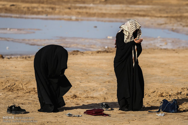 تحویل سال نو در شلمچه