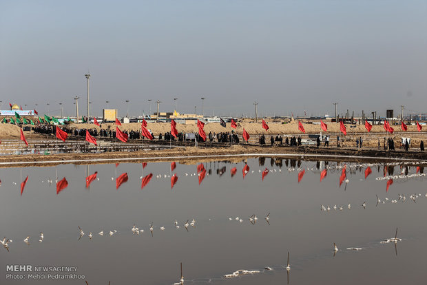 تحویل سال نو در شلمچه