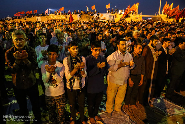 تحویل سال نو در شلمچه