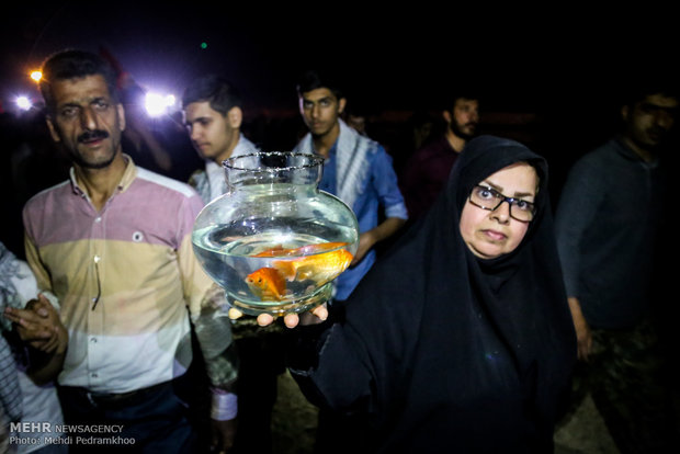 تحویل سال نو در شلمچه