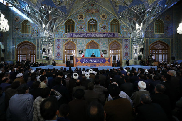 Ayatollah Khamenei delivers speech on the first day of 1397 Persian New Year