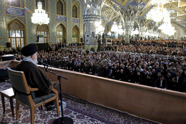 Ayatollah Khamenei delivers speech on the first day of 1397 Persian New Year