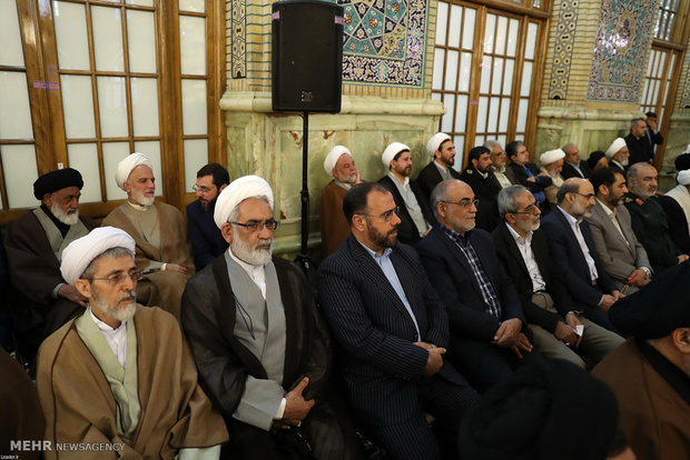 سخنرانی مقام معظم رهبری در اجتماع زائران و مجاوران حرم مطهر رضوی