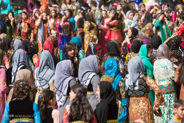 Kürdistan eyaletinde bayram coşkusu