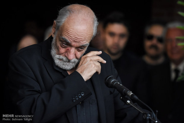 مراسم تشییع داریوش شایگان