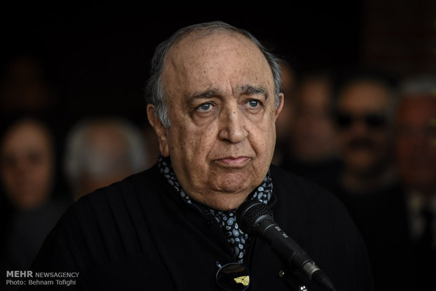 مراسم تشییع داریوش شایگان