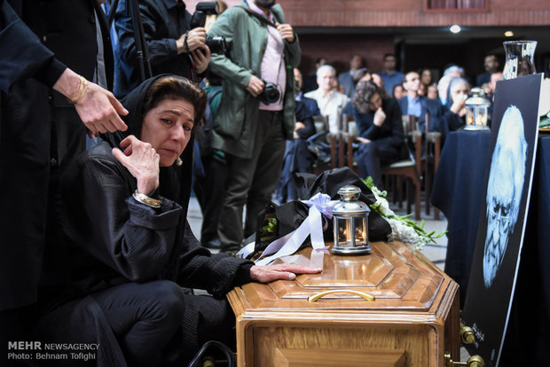 مراسم تشییع داریوش شایگان