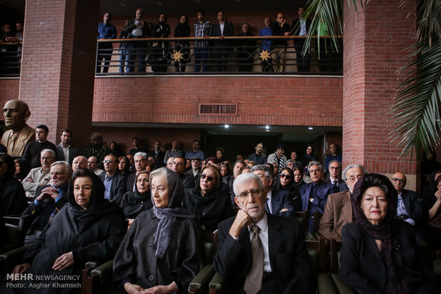 مراسم تشییع داریوش شایگان