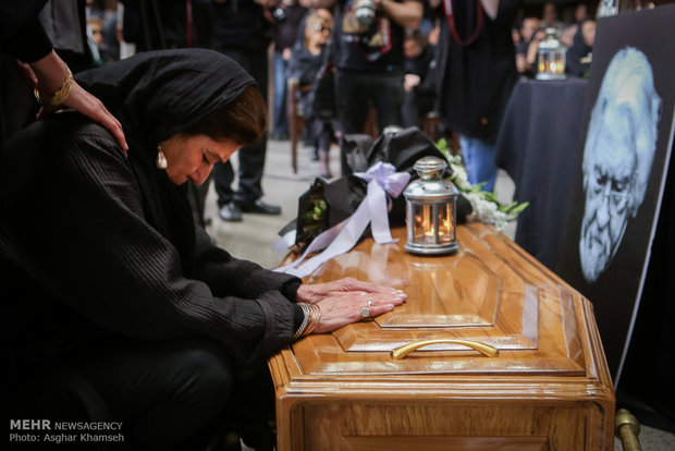 مراسم تشییع داریوش شایگان