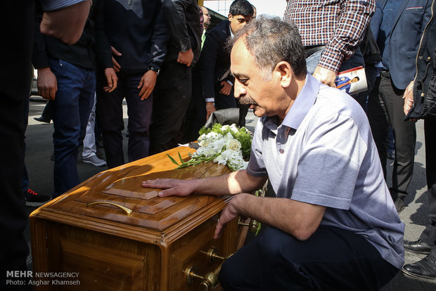 مراسم تشییع داریوش شایگان
