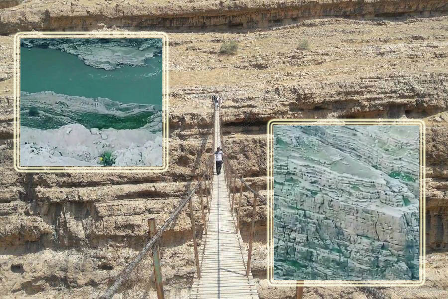 «دره خزینه» خزانه‌ای از زیبایی‌های طبیعت/ «گرند کانیون» ایران را ببینید