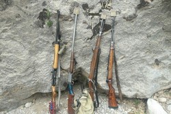 دستگیری شکارچیان گراز قبل از اقدام به شکار در منطقه «گلهو» الشتر