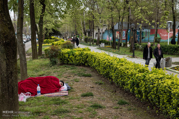 مسافران نوروزی در رشت