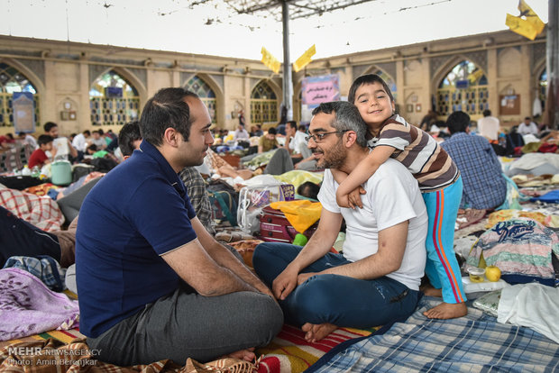 اعتکاف رجبیه در شیراز، مسجد جامع شهداء، 