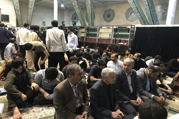 حضور وزیر علوم در «مراسم اعتکاف دانشجویان»