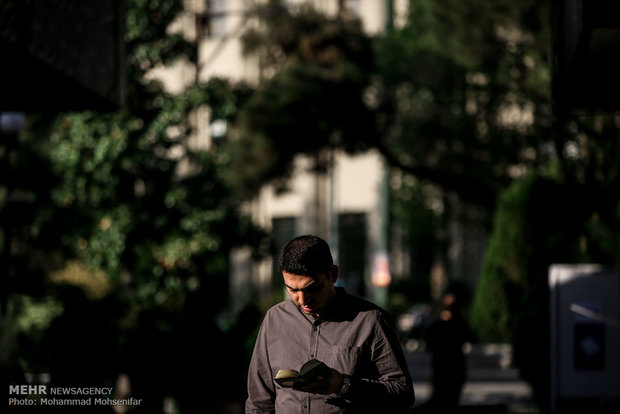 آخرین روز اعتکاف در مسجد دانشگاه تهران