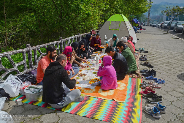 روز طبیعت در گرگان