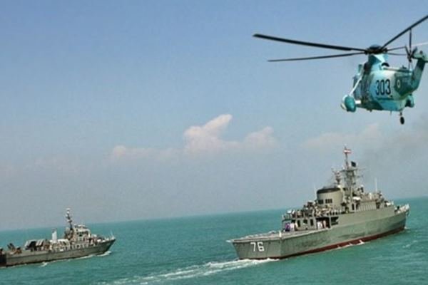 امریکی بحریہ کا ہیلی کاپٹر گر کر تباہ