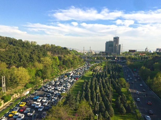کیفیت هوای تهران با شاخص ۸۲ سالم است