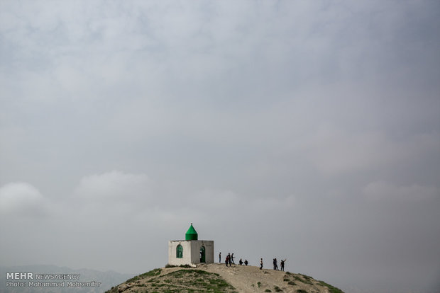 مقبرة النبي خالد في محافظة كلستان شمالي ايران