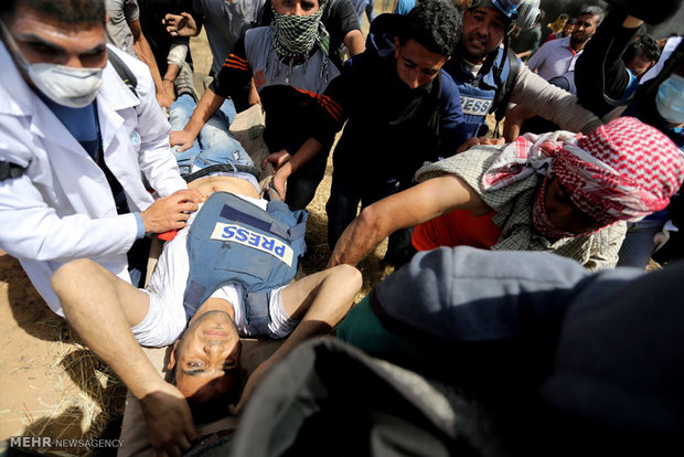 غزہ میں ایک صحافی شہید