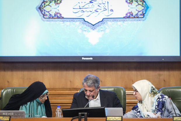 جلسه بررسی استعفای شهردار تهران
