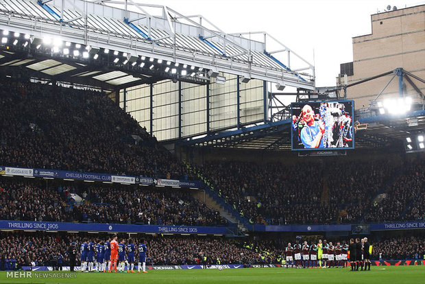 دیدار تیم های فوتبال چلسی و وستهم‎