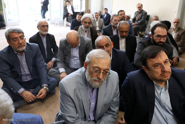 دیدار نوروزی جمعی از مسئولان کشور با رهبرانقلاب اسلامی