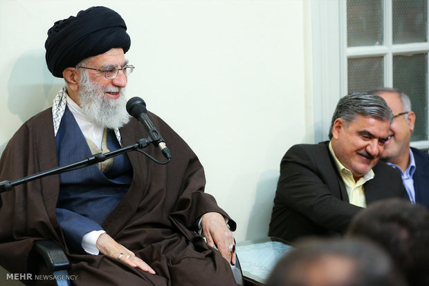 دیدار نوروزی جمعی از مسئولان کشور با رهبرانقلاب اسلامی