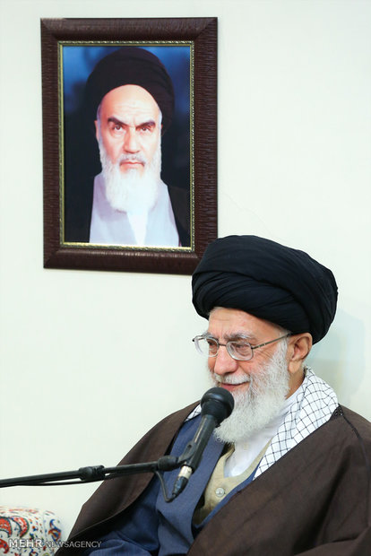دیدار نوروزی جمعی از مسئولان کشور با رهبرانقلاب اسلامی
