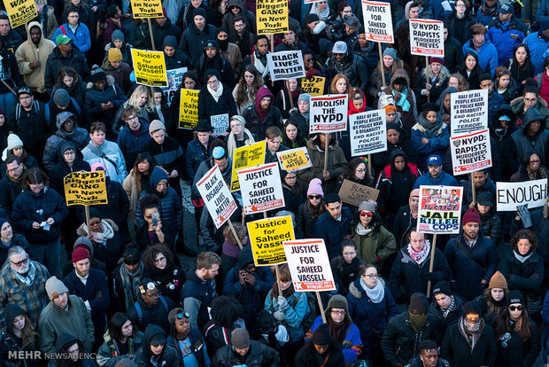 New York'taki ırkçılık karşıtı protestolar devam ediyor