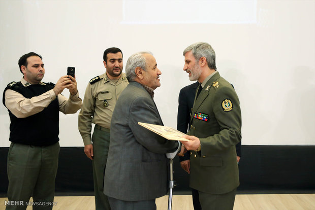 مراسم تكريم الفريق الشهيد  "صياد شيرازي" بحضور وزير الدفاع